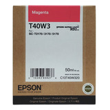 Tinta T40w3 Magenta Para Epson T3170/5170 Plotter