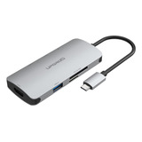 Adaptador Usb C Hub 7 En 1 Upgrow Macbook Pro Adaptador Usb