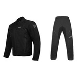 Conjunto Moto Pantalón Y Campera Gp23 Protecciones 4 Est Top