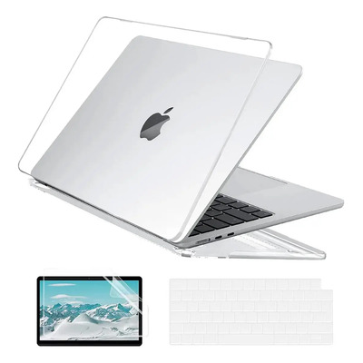Funda Carcasa Para Macbook Air 13.6 Funda Protector Para Macbook Air 13 funda macbook air silicon A2681\u002Fa3113\u002Fa3240 | MercadoLibre