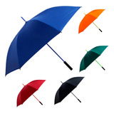 Paraguas De Golf Sombrilla Semiautomático Jumbo Elegante