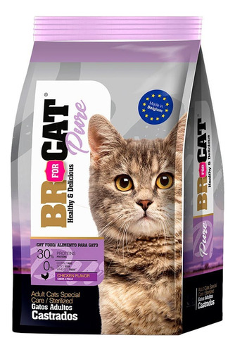 Br For Cat Castrados Pollo X 1 Kg