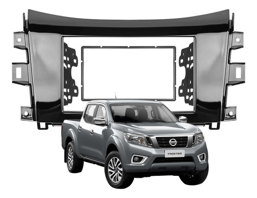 Marco Adaptador Pantalla Doble Din 7 Nissan Frontier 2017+