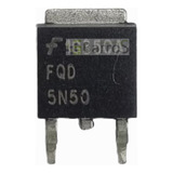 Transistor  5n50  - Fqd5n50 - To252 - Smd - Novo - Original