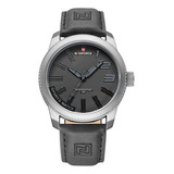 Reloj Naviforce Original Nf9202 Cuero Casual + Estuche