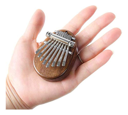 Ganasome 8 Teclas Mini Kalimba Exquisito Dedo Pulgar Piano M