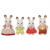 Brinquedo Sylvanian Families Família Dos Coelhos Chocolate