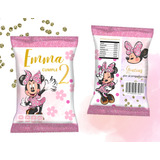 Bolsas De Papas Personalizadas(chip Bags) Minnie Mouse 70pz