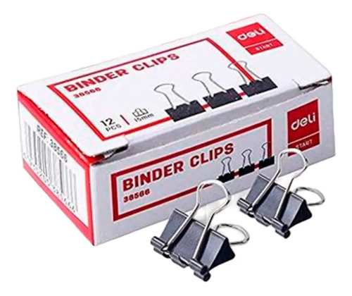 36 piezas de clip de cola de milano mini clips de papel mini suministros de  oficina, carpetas negras, kit de suministros de oficina, clip de