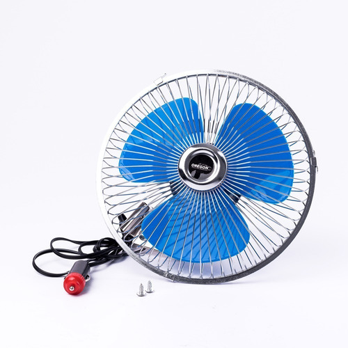 Ventilador 12 Volt 6'' 12 V. Fijo / Movil Auto Camion Micro 