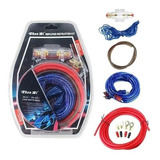 Kit Cables Para Amplificador Subwoofer Kit De Audio 1500w 