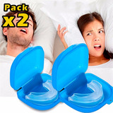 Pack X2 Placa Antibruxismo Anti Apnea Y Antironquidos