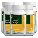 Kit 5x Levedo De Cerveja 2000 Comprimidos 500mg + Complexo B