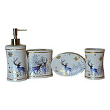 Kit Lavabo Natalino Renas - 4 Pçs