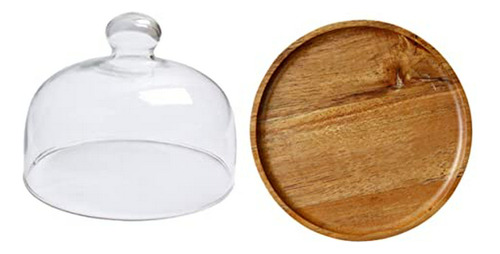 Vitrina De Madera Para Pasteles Con Campana