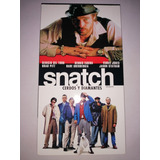 Snatch Cerdos Y Diamantes Pitt Del Toro Statham Vhs Ed 2002