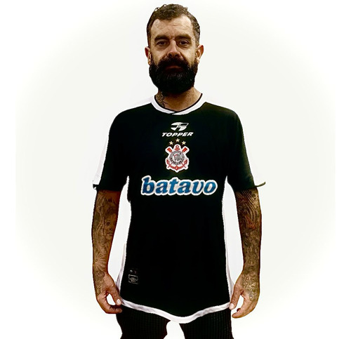 Camisa Corinthians Retrô Mundial 2000 Batavo