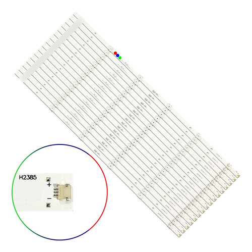 Kit Leds Vizio V755-g4 / V755g4 (16t 6l) - Aluminio, Nuevo