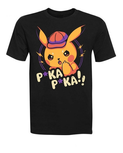 Polera Pokemon Mod9 Pikachu