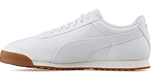 Original Tenis Puma Roma Ferrari Sneakers Piel Natural White