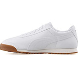 Original Tenis Puma Roma Ferrari Sneakers Piel Natural White