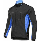 Outto Men's Windproof Fleece Cycling Jacket High Visible Wat