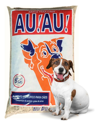 Arroz Alimento Parborizado Cães Cachorros Auau Urbano 5kg