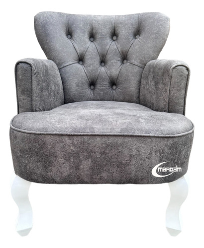 Sillon Ocacional Individual Capitonado Vintage Envio Gratis