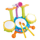 Tambor Para Niños Con Control De Voz, Juguete Musical