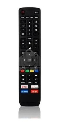 Control Compatible Con Sharp 4k Pantalla Smart Tv En3k39s