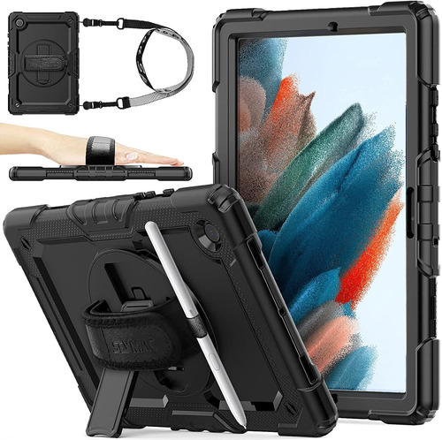 Funda Super Protectora Para Galaxy Tab A8 Soporte Para Lapiz