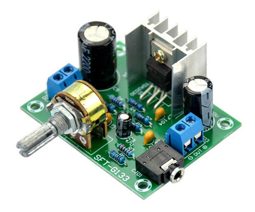 Modulo Amplificador Audio Mono 18w Clase Ab Tda2030 C/pote
