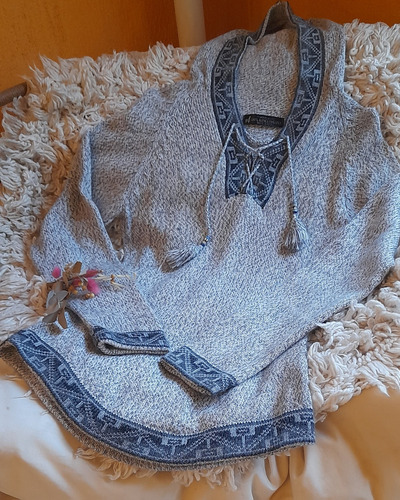 Sweater Importado 100% Alpaca Talle: (s) Impecable