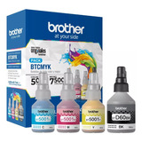 4 Tintas Brother Original Btd60bk + Bt5001 T4000 T310 T510 