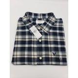 Camisa American Eagle Slim Fit De Cuadros 