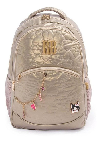 Mochila Metalassê Metalizada Rebecca Bonbon Rb3126