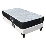 Sommier King Koil Bliss 90x190 Cm + 1 Almohada Color Negro Y Blanco