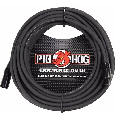 Cable Microfono 15.25m Xlr Pig Hog Phm50 Canon