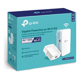 Kit Powerline Wi-fi Tp-link Tl-wpa7517 Kit Av1000 Gigabit Ac