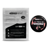 Tips Para Soft Gel Cherimoya X 120u Pre Limadas + Gel Solido