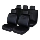 Kit Cubreasiento Negro - Tipo Cuero Sintético Autostyle