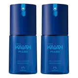 2 Perfume Deo Corporal Masculino Kaiak Pulso Natura 100ml