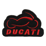 Parche Bordado Ducati Motos Deportivas Velocidad Logo Motos