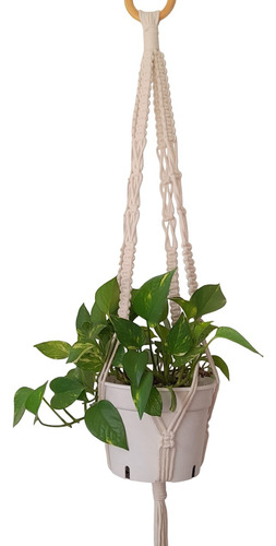 Macetero Colgante - Portamaceta Macrame Deco - Cuo Tas