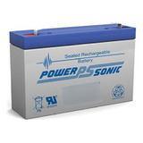 Ps670 Bateria Recargable 6v/7ah Powersonic Term.f1