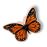 Imán Para Nevera, Diseño De Mariposa Monarca