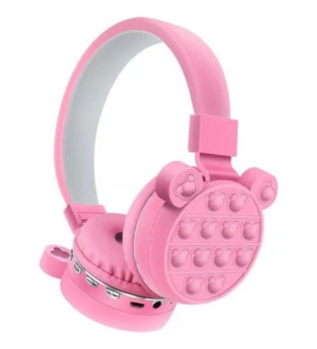 Fone Bluetooth Infantil Pop It Headphone Bluetooth Ah-806g