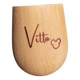 Mates De Madera Calden Personalizado Con Grabado Laser 