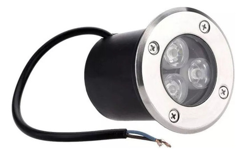 10 Focos Led Embutidos 3w Ip67  Luz Frio