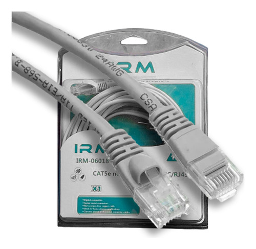 Cable 10m Red Lan Ethernet Cat5 1000mbps Rj45